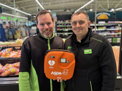 Robert Foster who had a heart attack at Asda  York says he wouldn't be here today if it wasn't for Paul Craven.