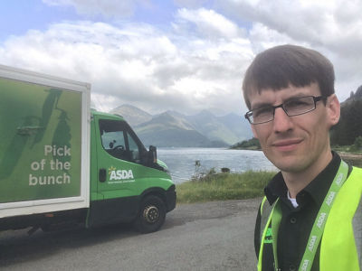 Ash at Asda Inverness