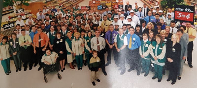 The opening of Asda Aberdare