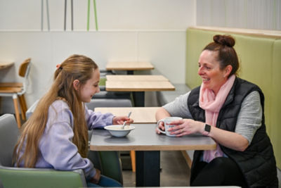 Children can get a free bowl of porridge this February half term at Asda Cafes