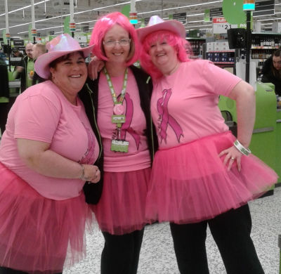 Asda Aintree colleagues Tickled Pink