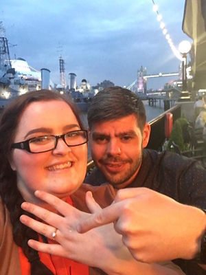 Asda colleagues Heather and Liam who met on the shop aisles are getting married