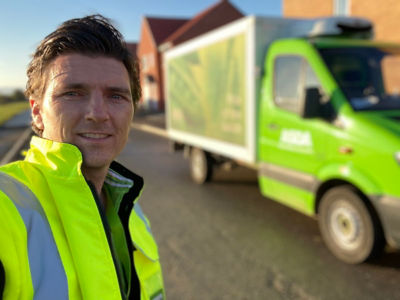 Benidorm star Asa Elliott on his delivery rounds from Asda Kingswood