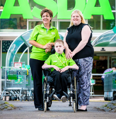 Hayley Carrington from Asda Sutton in Ashfield arranged a birthday treat for Owen Porter