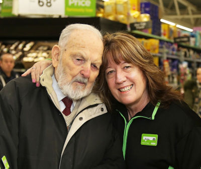 Asda Dunstable customer Trevor Hughes