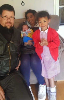 Baby Tyler Cooper Jones was born in the Asda Eastbourne car park