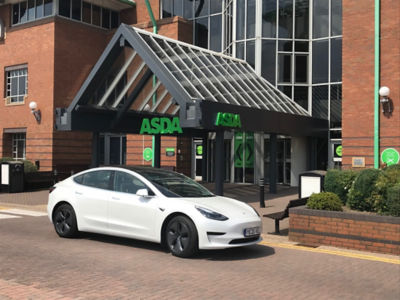 electric vehicle Asda