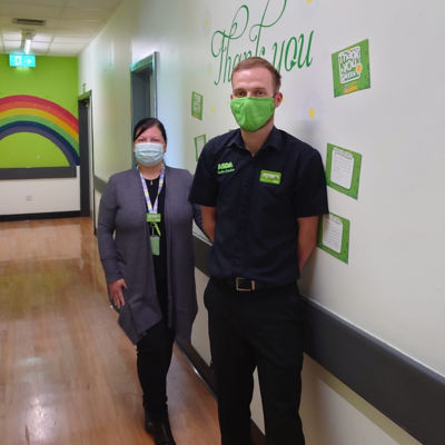 Ally Berry from Asda Irvine