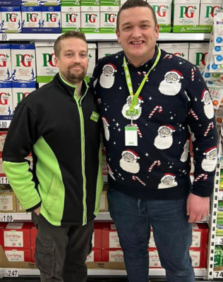 Dean Platt at Asda York