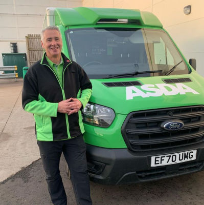 Mark Beggs from Asda Dunbar helped a driver in a crash on the A1