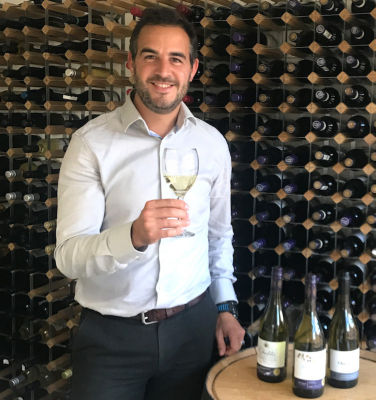 Asda wine buyer Ed Betts tries some Chardonnay