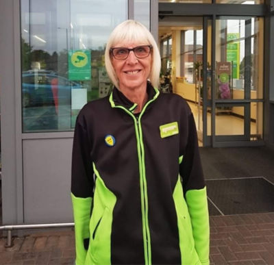 Jan Eyre at Asda Edlington