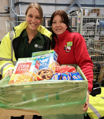 Asda Ellesmere Port donate good to the Port Grocery