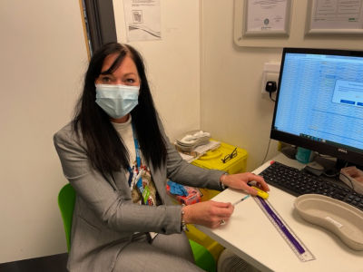 Pharmacy colleague Lynn Stuart from Asda Fareham