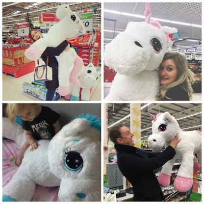 Giant unicorns from Asda
