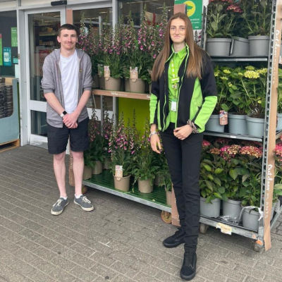 Abbie Gibbons from Asda Heybridge rescued colleague Sean Royle from a car crash