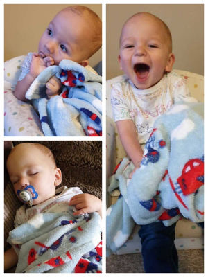 Asda colleagues pulled out all the stop to find a discontinued blanket from George for toddler Joey Bates