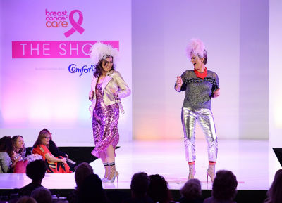 Asda's Jo Henderson at the Breast Cancer Care fashion show