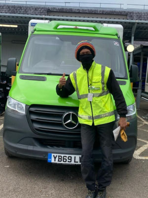 Asda Fulwood delivery driver John Bryant