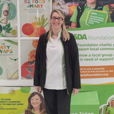 Kelly Woolcott from Asda St Leonards