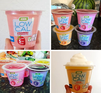 Asda Low Cal Jelly Pots