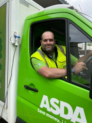 Matt Boughton from Asda Coryton