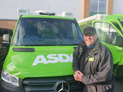 Nigel Williams from Asda Wrexham