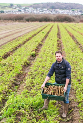 Asda parsnip farmer Richard Clarke