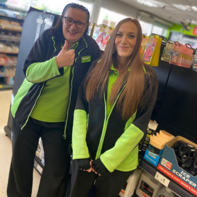  Finola Clarkson and Lisa Cuppit from Asda Peterlee
