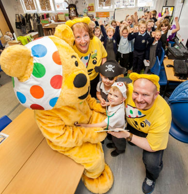 Smiles all round as Pudsey and Asda colleagues teach youngsters about the power of play
