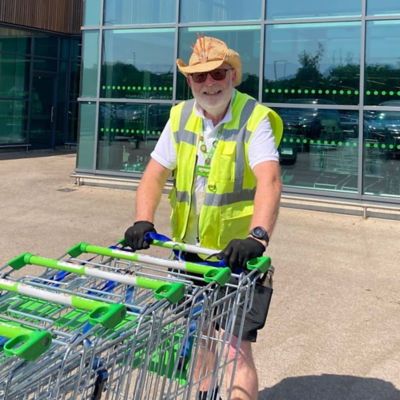 Rick Morton at Asda Gillingham Pier