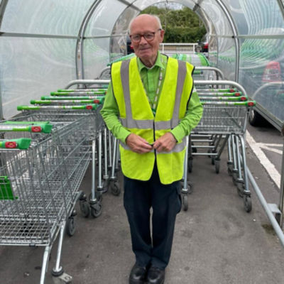 John Bumford 89 from Asda Shrewsbury