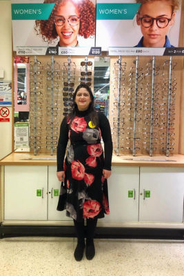 Sobia Jabeen optical manager at Asda Leyton Mills