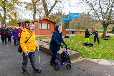 Asda Dundee Kirkton arranged a magical Christmas surprise for Ulverston Sheltered Housing Complex
