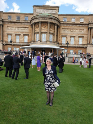 June's regal day out at Queen's Garden Party