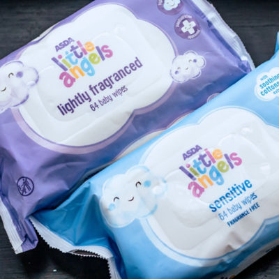 New baby wipes packaging