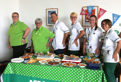 Asda helps the team at South Bristol Community Hospital celebrate the NHS's 70th anniversary