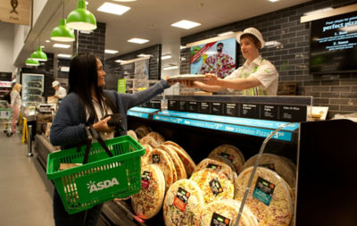 Patchway pizza counter