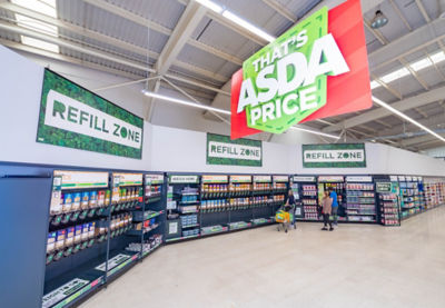 Asda York is the biggest refill store in the UK