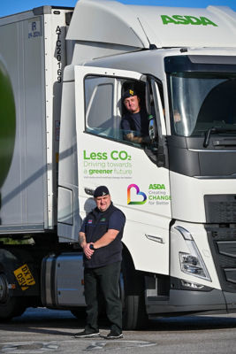  Carl Smith is starting a new career as an HGV driver for Asda thanks to our partnership with Veterans into Logistics