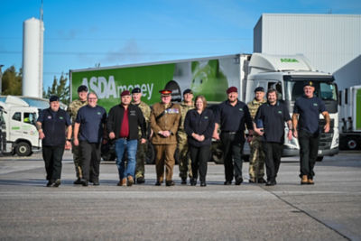 Asda supports Veterans into Logistics charity