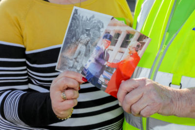 Ron Withers, 90, from Asda Gosport is one of the UK's oldest supermarket workers