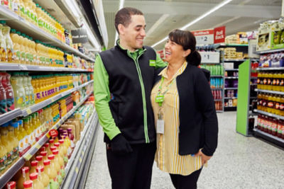 Max Ferreira and Jenny Galatis from Asda Southgate Circus