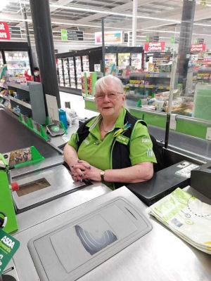 Jean Donnelly from Asda Ashington is 'an absolute treasure'