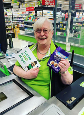 Jean Donnelly from Asda Ashington is 'an absolute treasure'