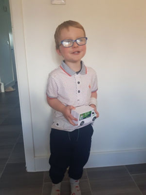 Asda super-fan Austin