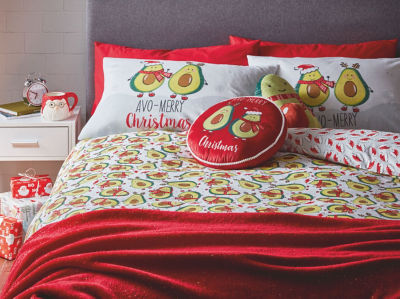 Avo-Merry Christmas bedding