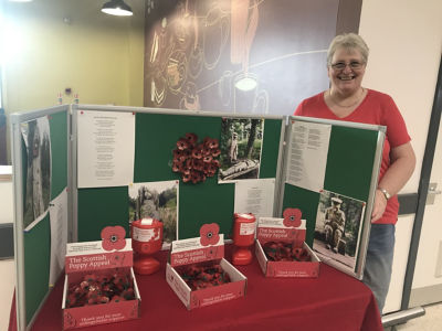 Poppy Appeal at Asda Ayr