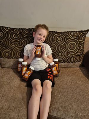 Bayley Hancock with Asda Classic BBQ Sauce