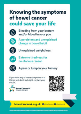 Asda supports Bowel Cancer UK's Get On a Roll campaign